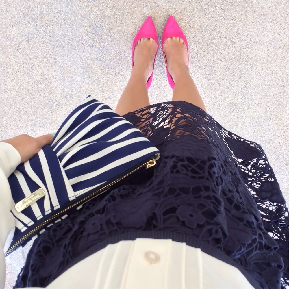 Ann Taylor Loft Trellis Skirt